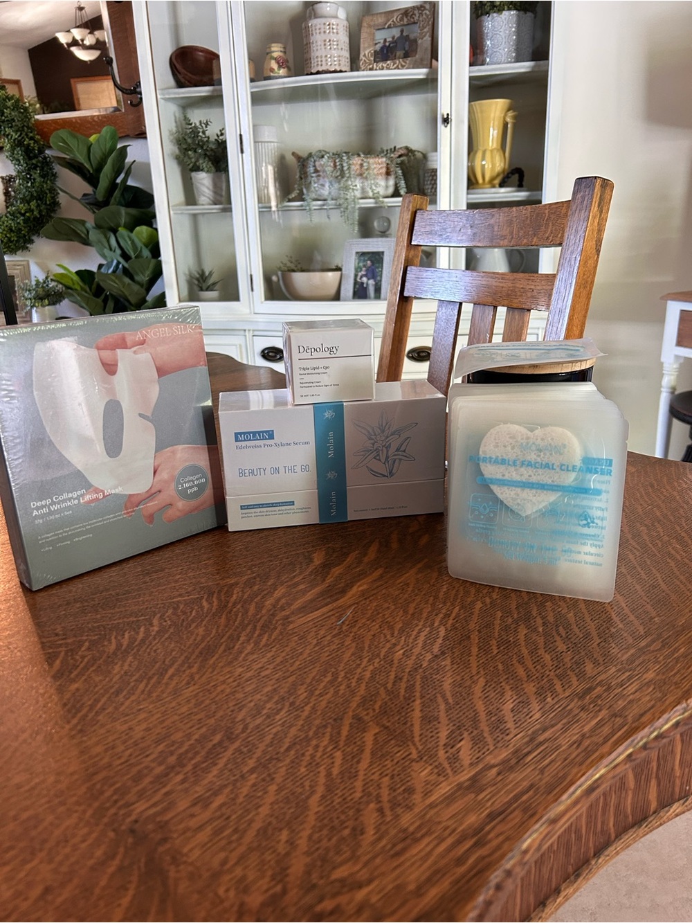 Assorted Facial Toner, Mask, Lotion and Serum